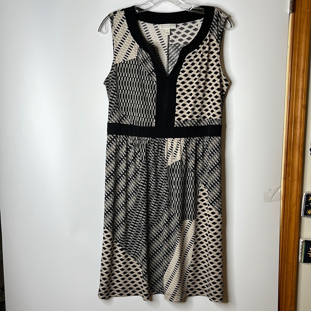Dana Buchman Womens Sleeveless Midi Dress SIZE LARGE